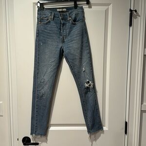 Levi’s wedgie skinny denim jeans